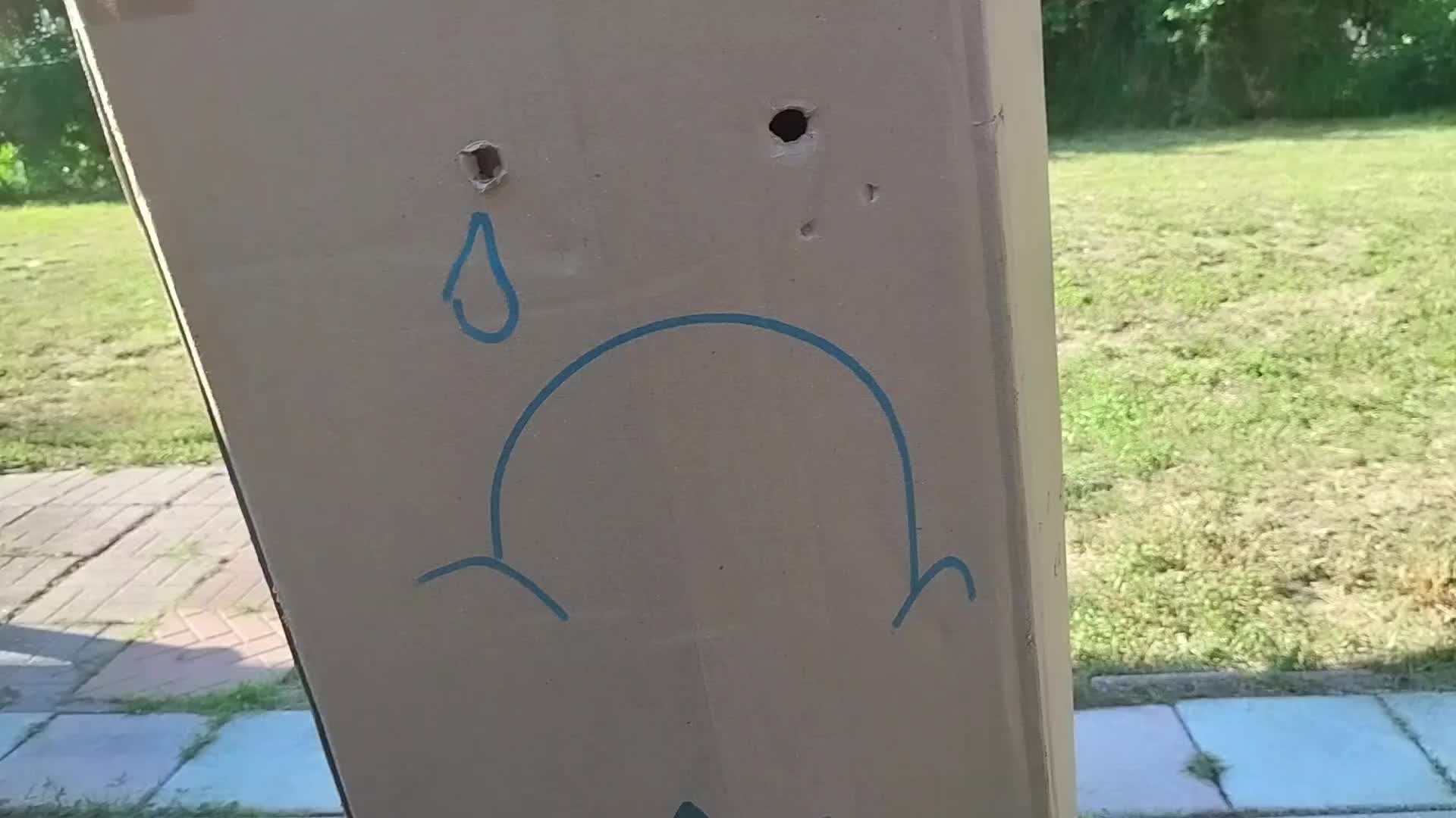 Sad box boy