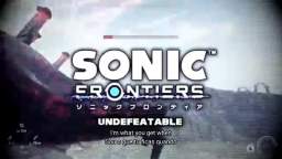 Sonic Frontiers ("Undefeatable") (vs Giganto) musica letra