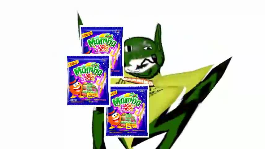 Storck Mamba Magic Sticks Fruit Flavoured Chewing Candies