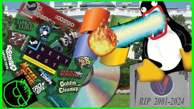 RIP Vimm's Lair, Fall of Window, Rise of Linux