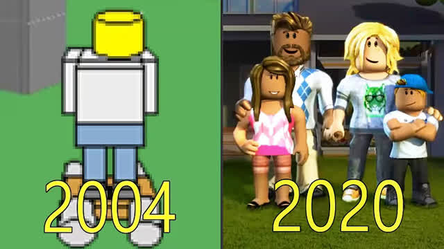 Evolution of Roblox 2004 - 2018