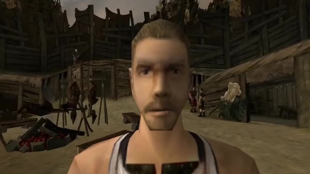 animation made in the game Gothic