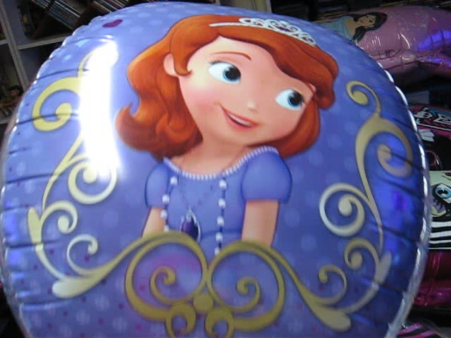 Sofia The First Orbz Mylar Balloon