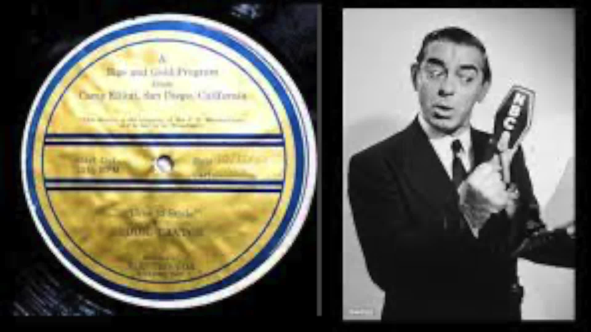 The only thing I want  for christmas-eddie cantor