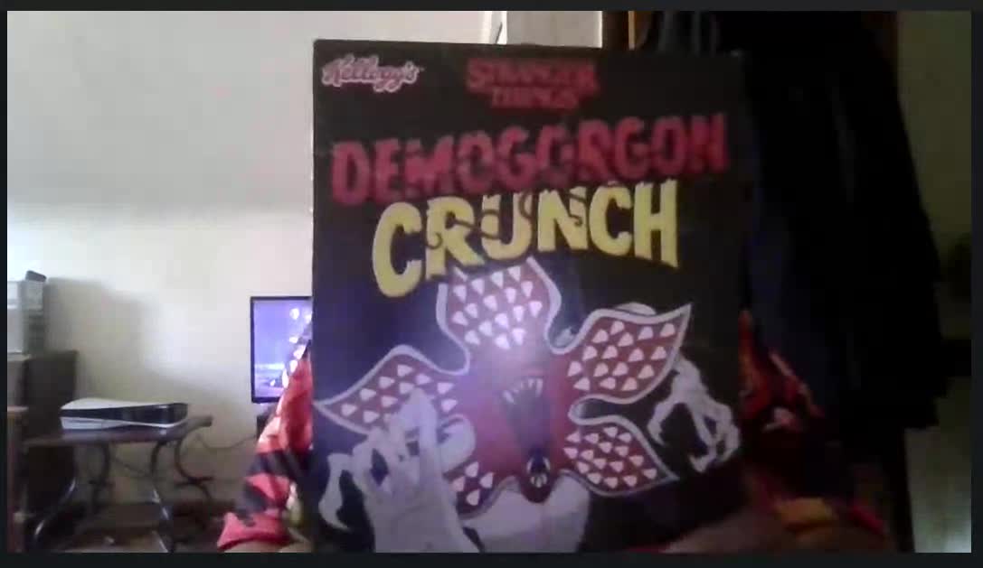 i love stranger things cereal. reminded me of an acquaintance here.