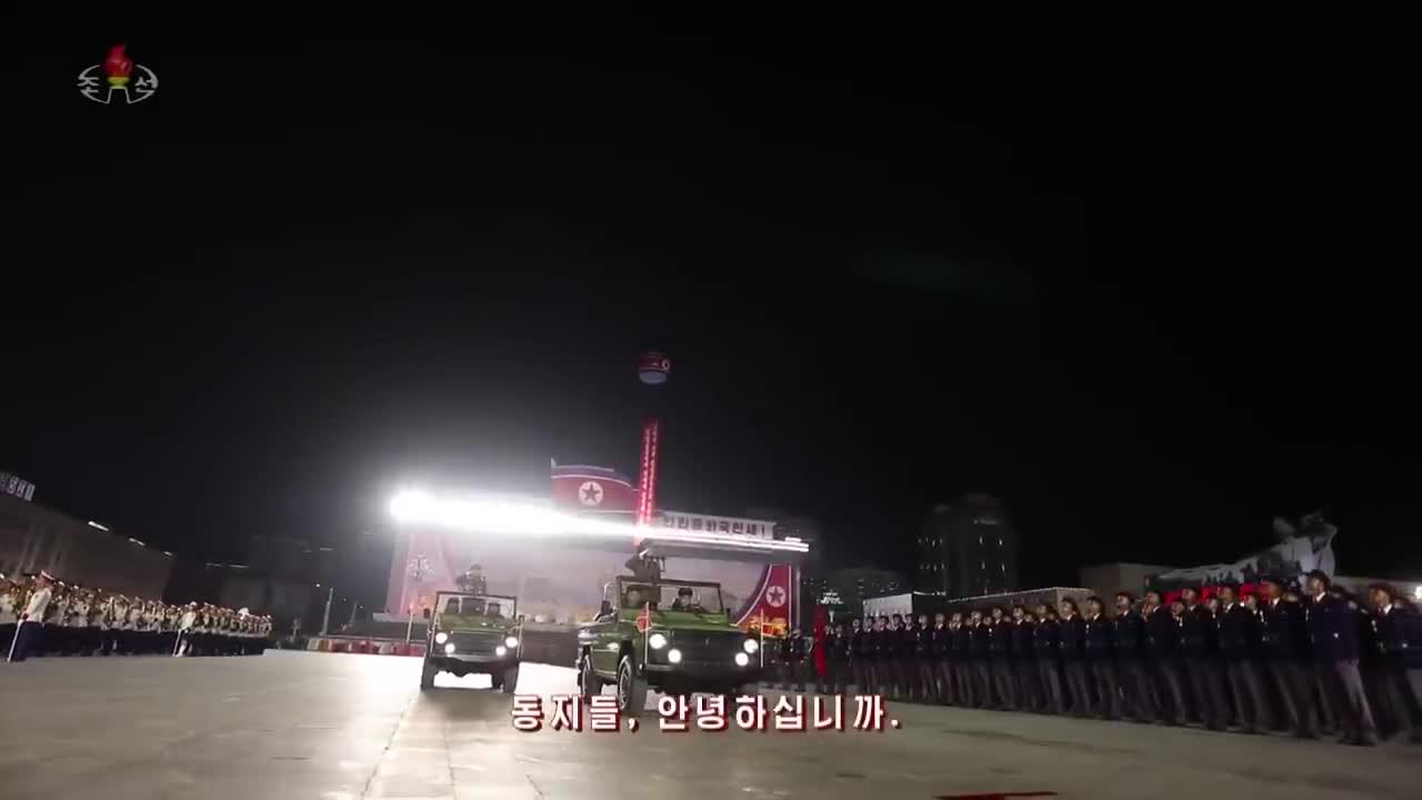 N. Korea’s paramilitary forces celebrate regime’s founding P1