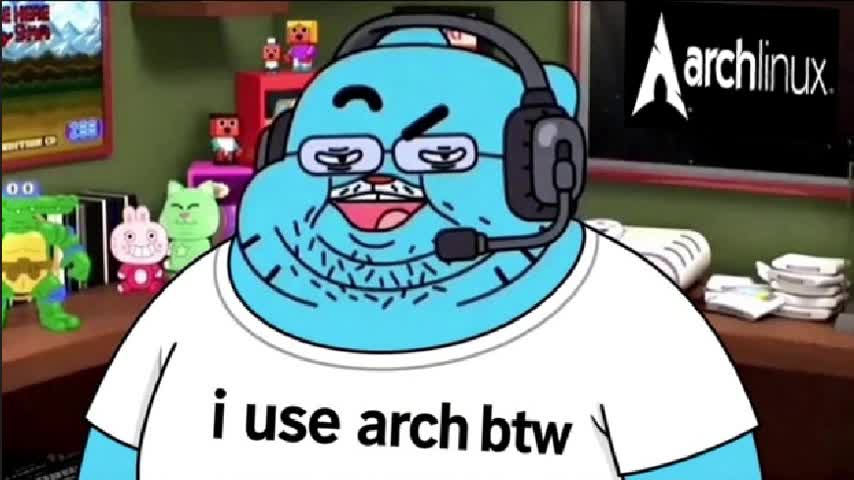 Arch Linux es una enfermedad mental