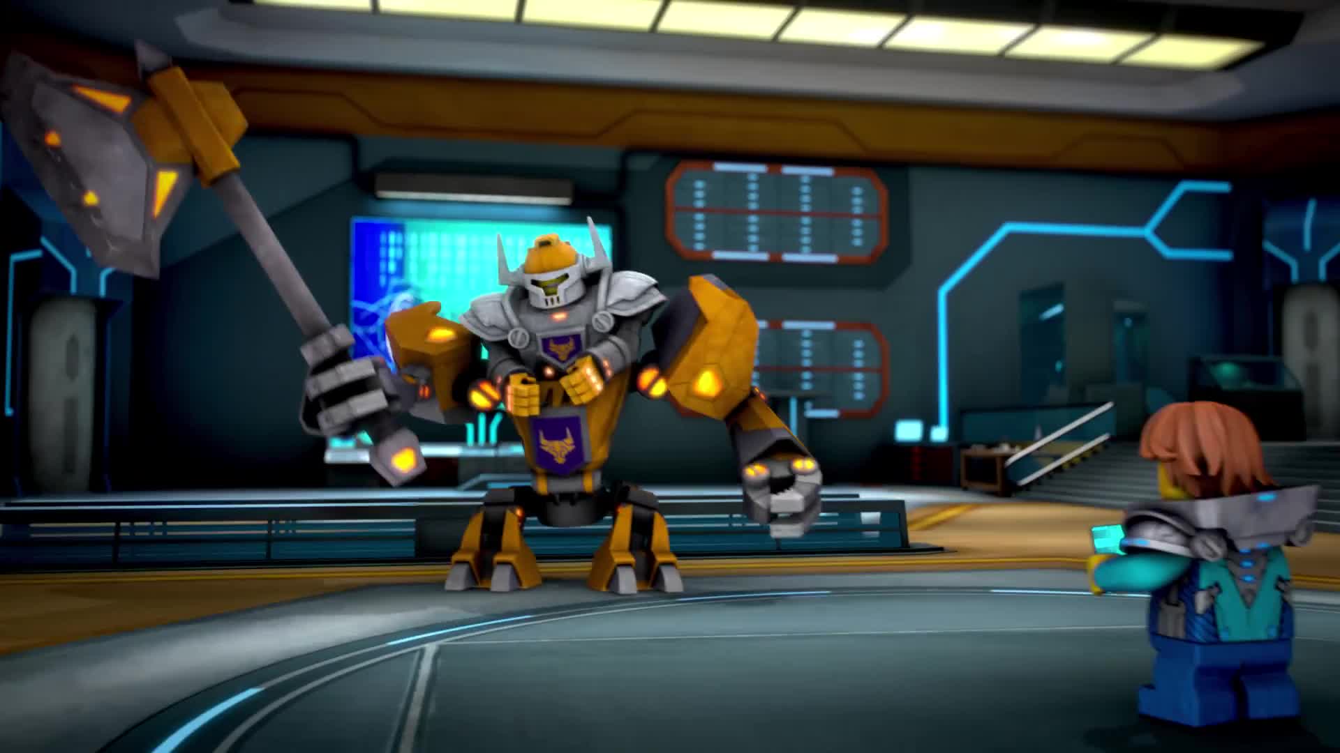 Testowanie zbroi - Axl