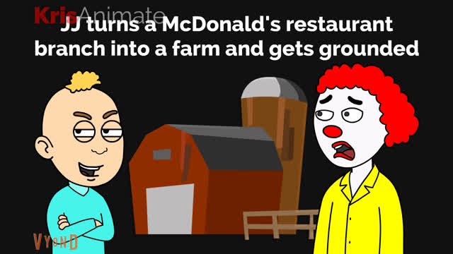 CMGG: JJ turns a McDonald's restaurant branch into a farm and gets grounded CMGG: JJ turns a McDonald's restaurant branch into a farm and gets grounded