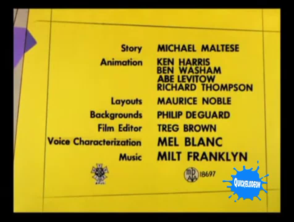 Cat Feud (1958) Opening/Closing (2009-PAL Print)