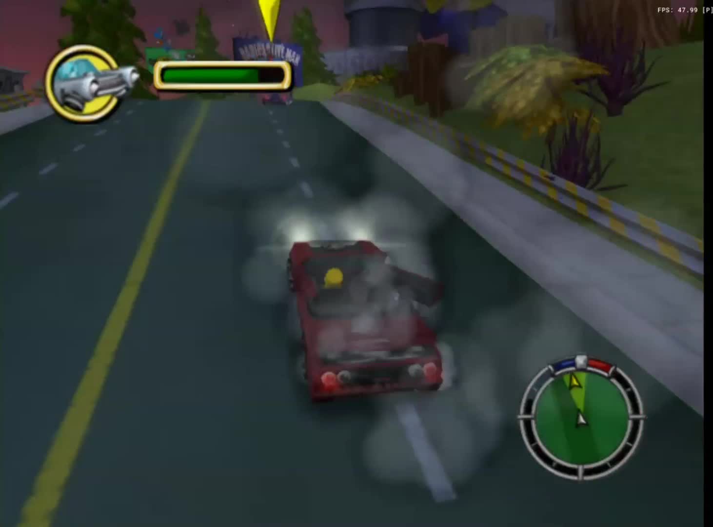 The Simpsons Hit & Run Versión Latino Abrigo De Laboratorio Saltarin The Simpsons Hit & Run Versión Latino Abrigo De Laboratorio Saltarin