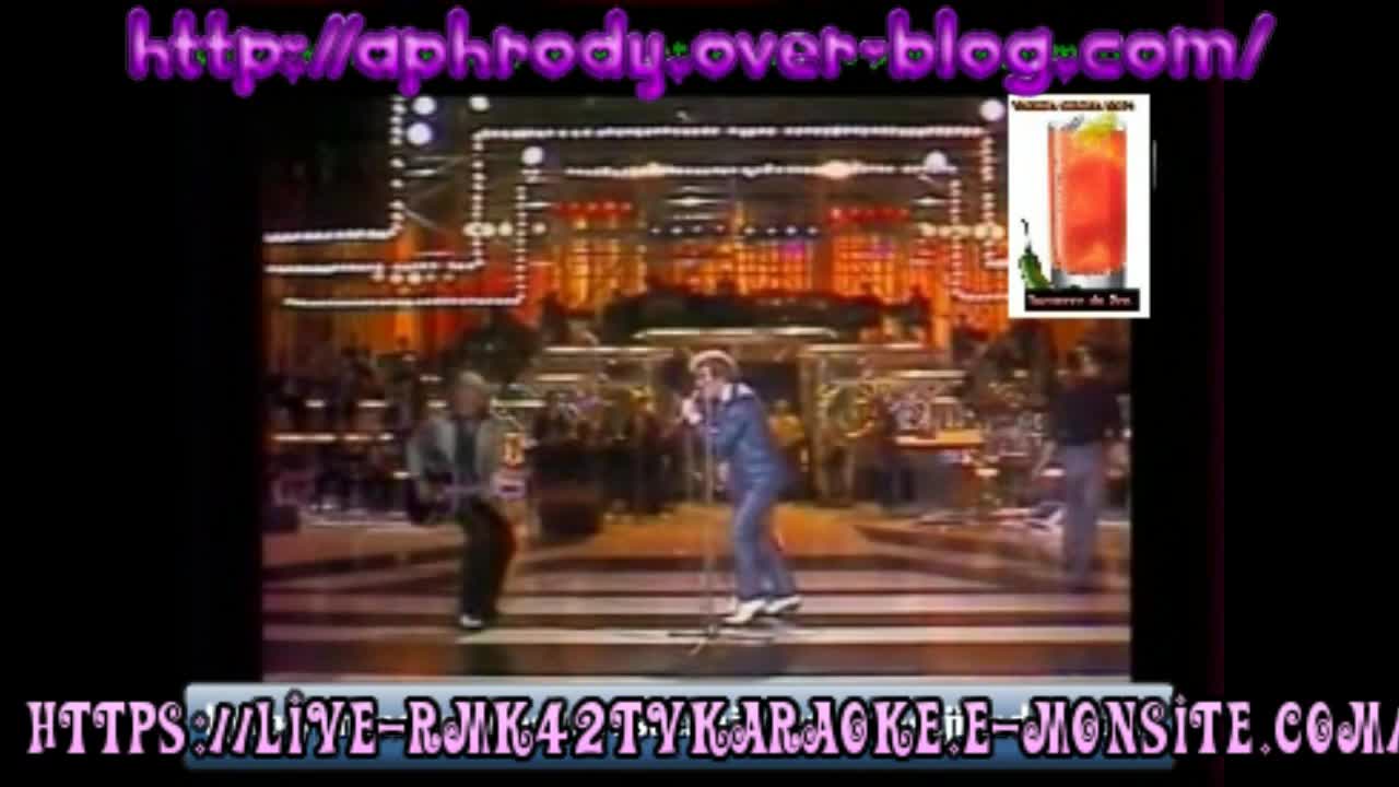 Eddy Mitchell Johnny Hallyday et Depardieu   Et la voix d elvis 1975 rmk42tvkaraoke