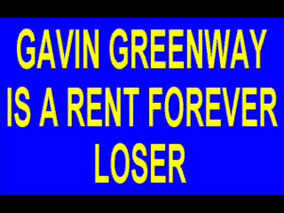 Gavin Greenway of the website housepricecrash.co.uk is a rent forever loser Gavin Greenway of the website housepricecrash.co.uk is a rent forever loser