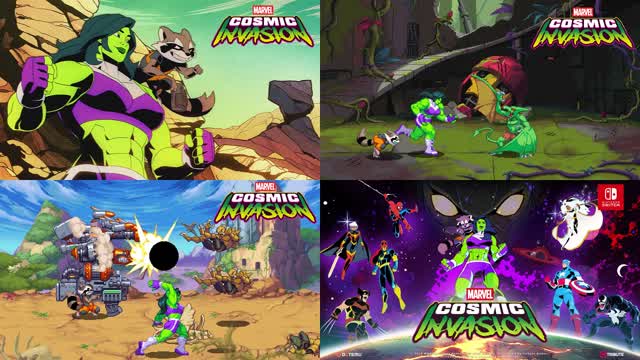 MARVEL Cosmic Invasion (Nintendo Switch and Playstation 4) – She-Hulk & Rocket Raccoon Trailer