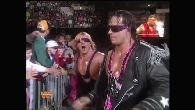Royal Rumble 1994 - The Quebecers vs. Bret Hart & Owen Hart (WWE Tag Team Title Match)