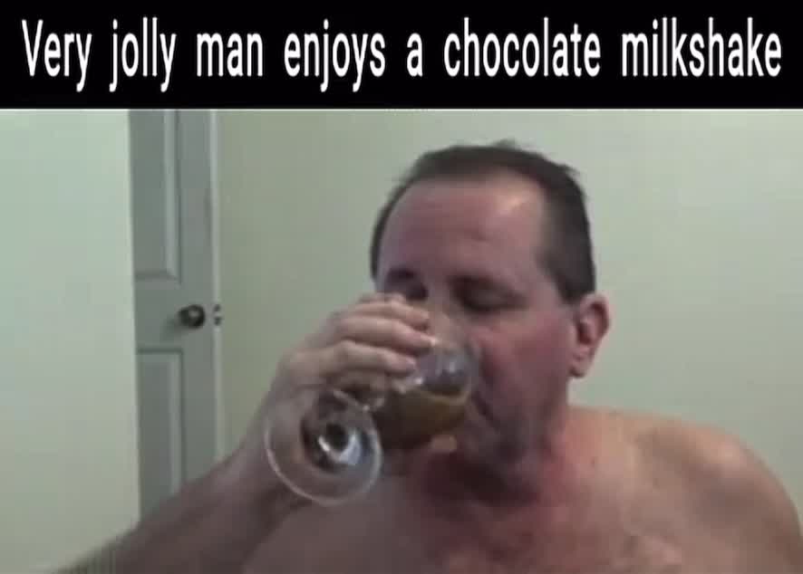 Black man with vitiligo enjoys his first chocolate milkshake since VNam