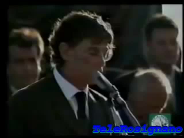 Poop ITA - Comizio di Bossi con Scuderi