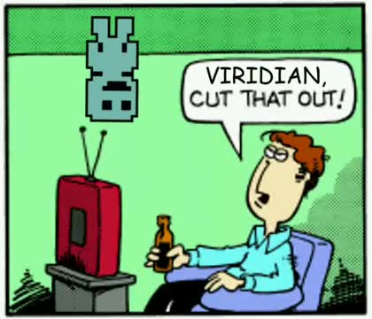 Garfield Minus Garfield plus Captain Viridian