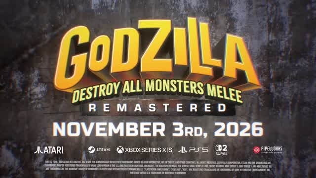 Godzilla: Dystroy All Monsters Melee Remastered (NIntendo Switch 2 and PLaystation 5) Sneak Preview Godzilla: Dystroy All Monsters Melee Remastered (NIntendo Switch 2 and PLaystation 5) Sneak Preview