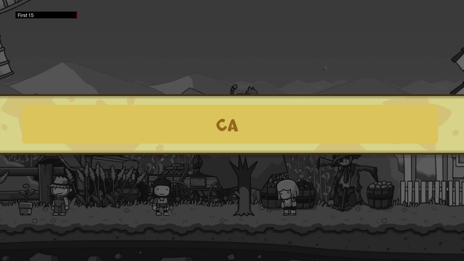 The First 15 Minutes of Scribblenauts Unlimited (Wii U)