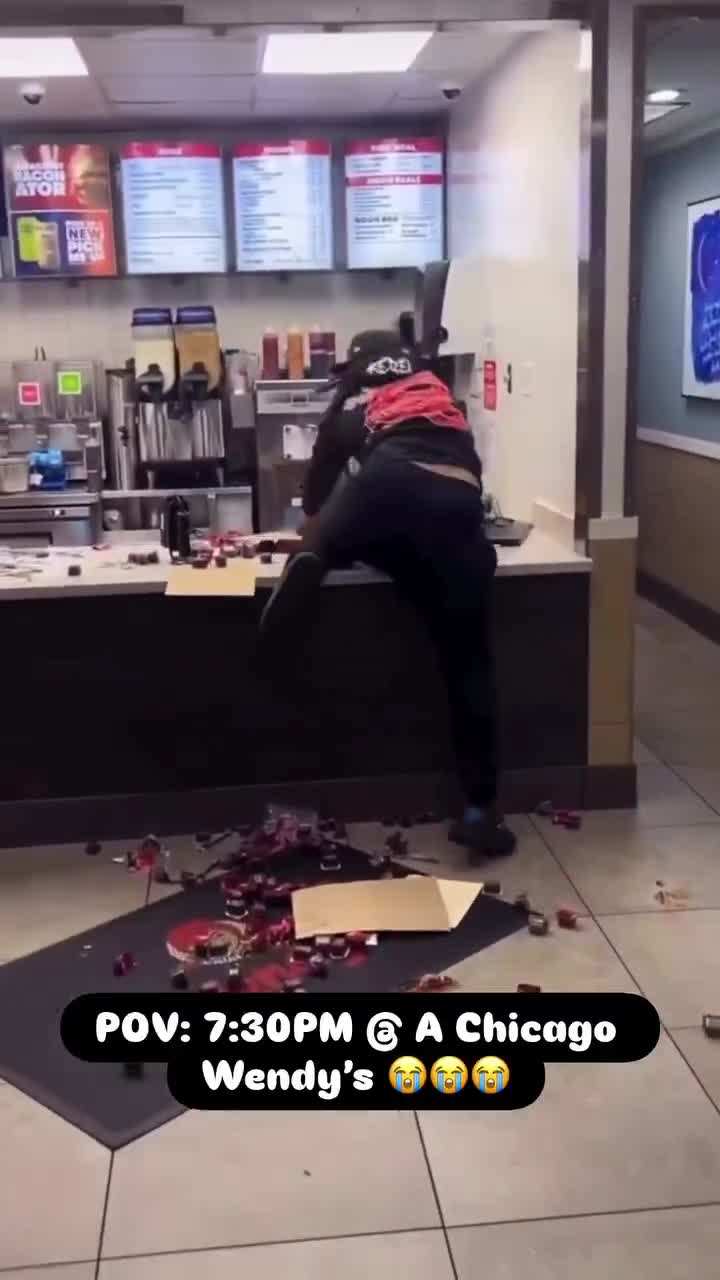 Another Nigger chimpout at Wendy's