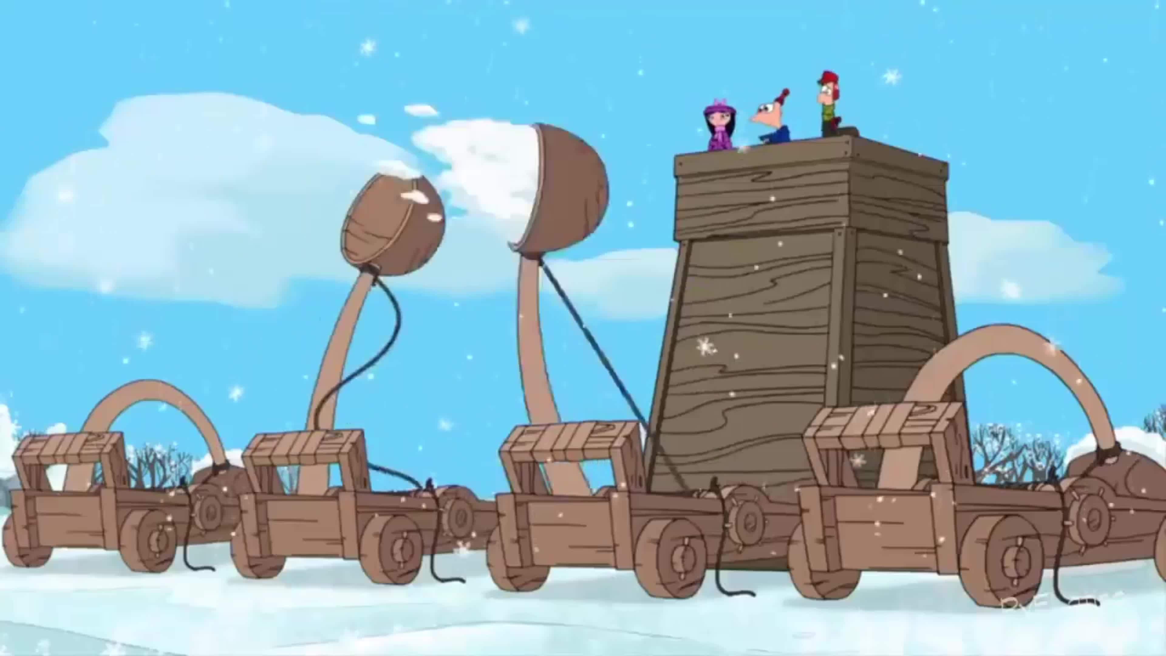 christmas phineas and ferb parte1