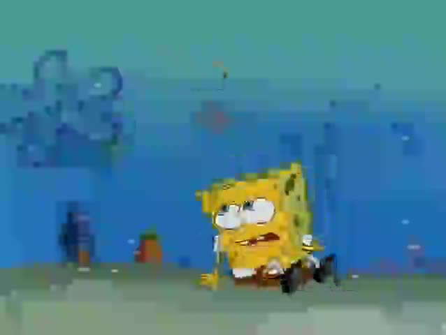 spongebob scrapped scene (subtle foreshadowing)
