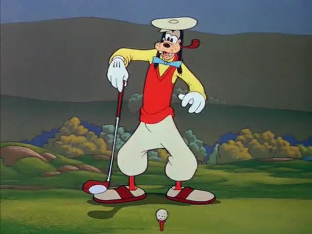 How to play golf Goofy cartoon 1944