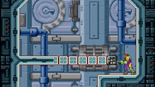 Metroid X-Fusion early power bombs