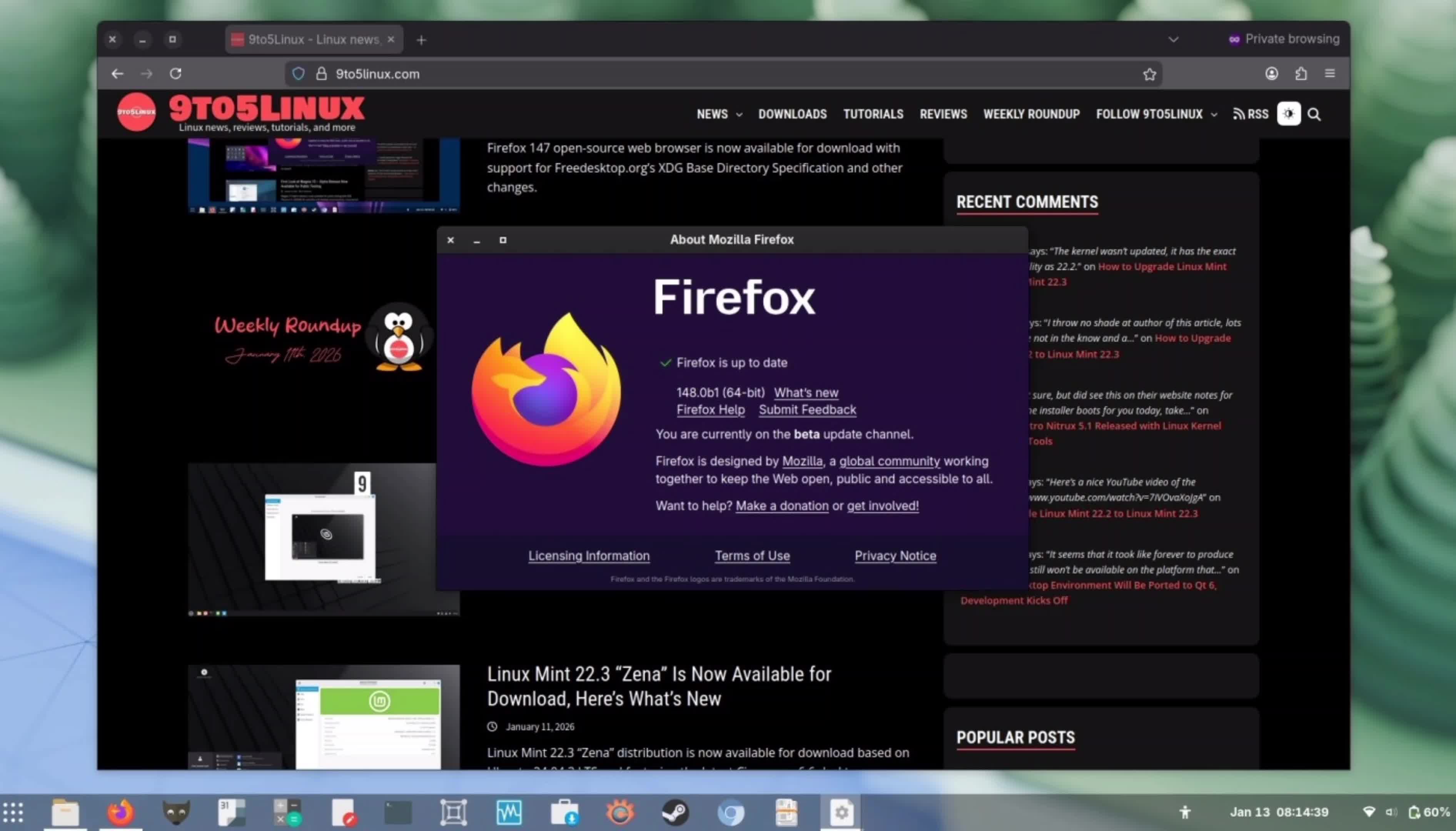 Firefox 148 Enters Public Beta Testing with Improved Support for Screen Readers