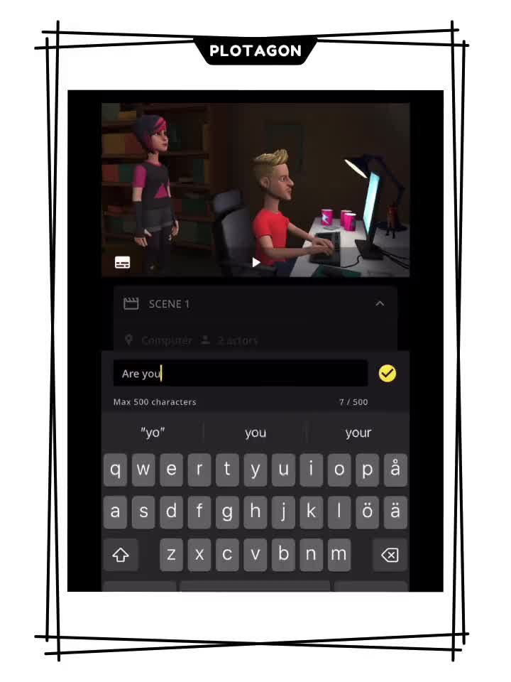 Plotagon App Demo