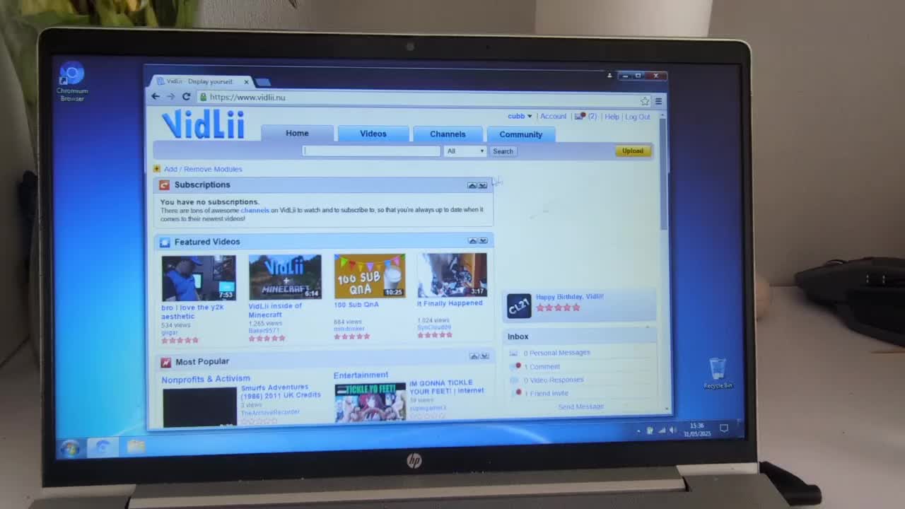 Why Does VidLii Not Work On Chromium 47