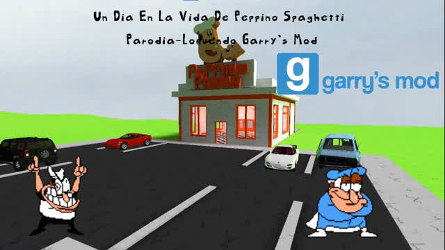 Garry's Mod-Parodia Loquendo: Un Dia Con Peppino Spaghetti