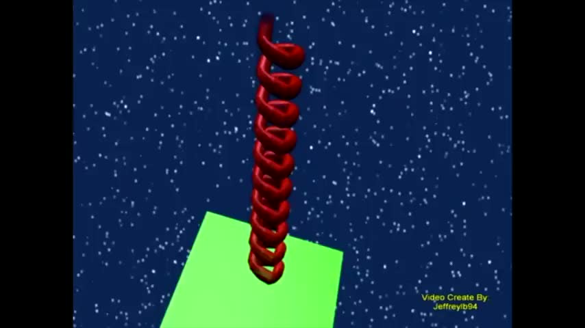 Animated Rube Goldberg Contraption