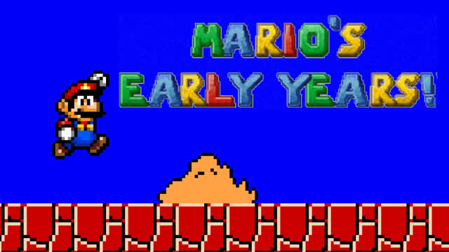 Super Mario Bros. Remastered I Mario's Early Years Mario Sprite Mod
