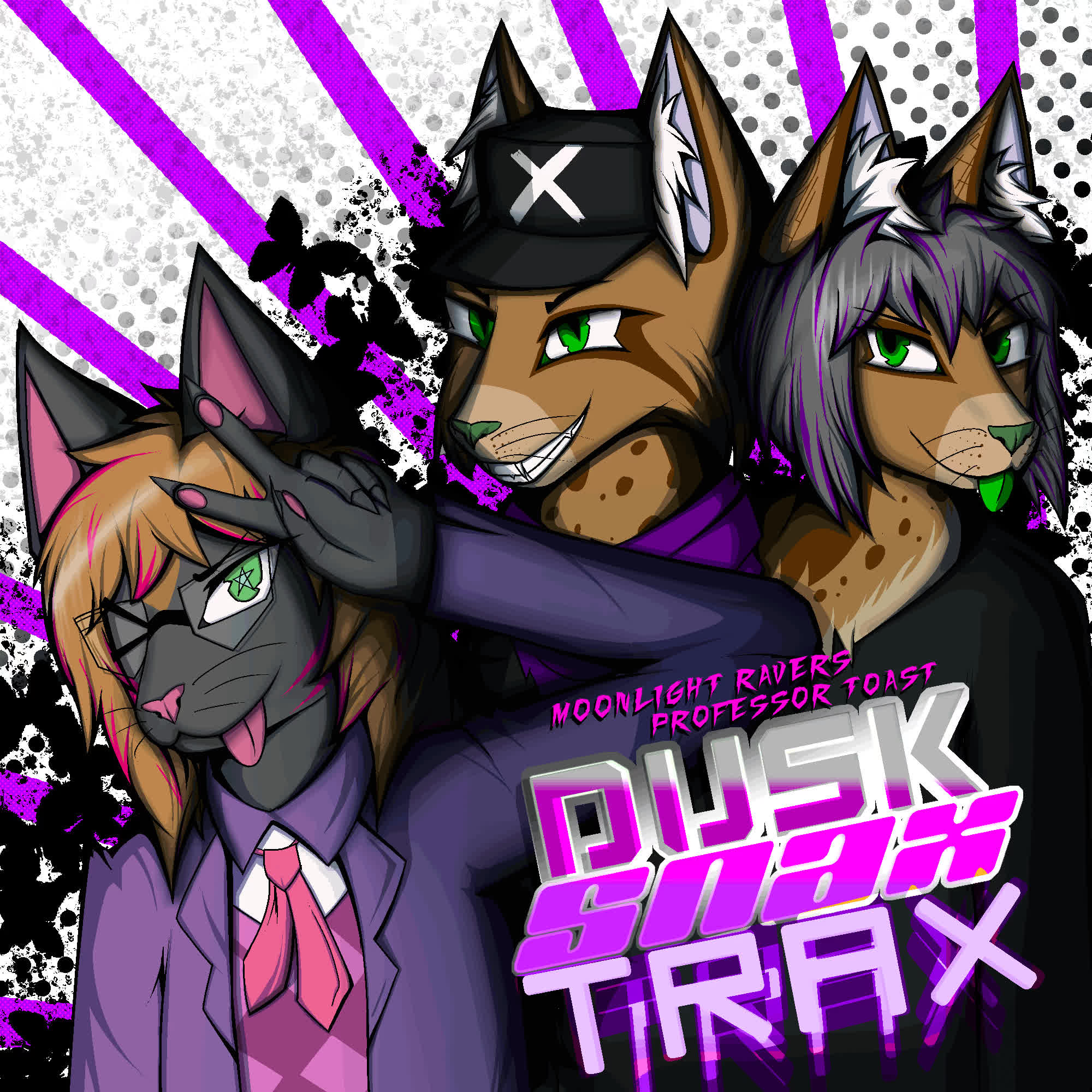 Moonlight Ravers & Professor Toast - DUSK SNAX TRAX [EP STREAM]