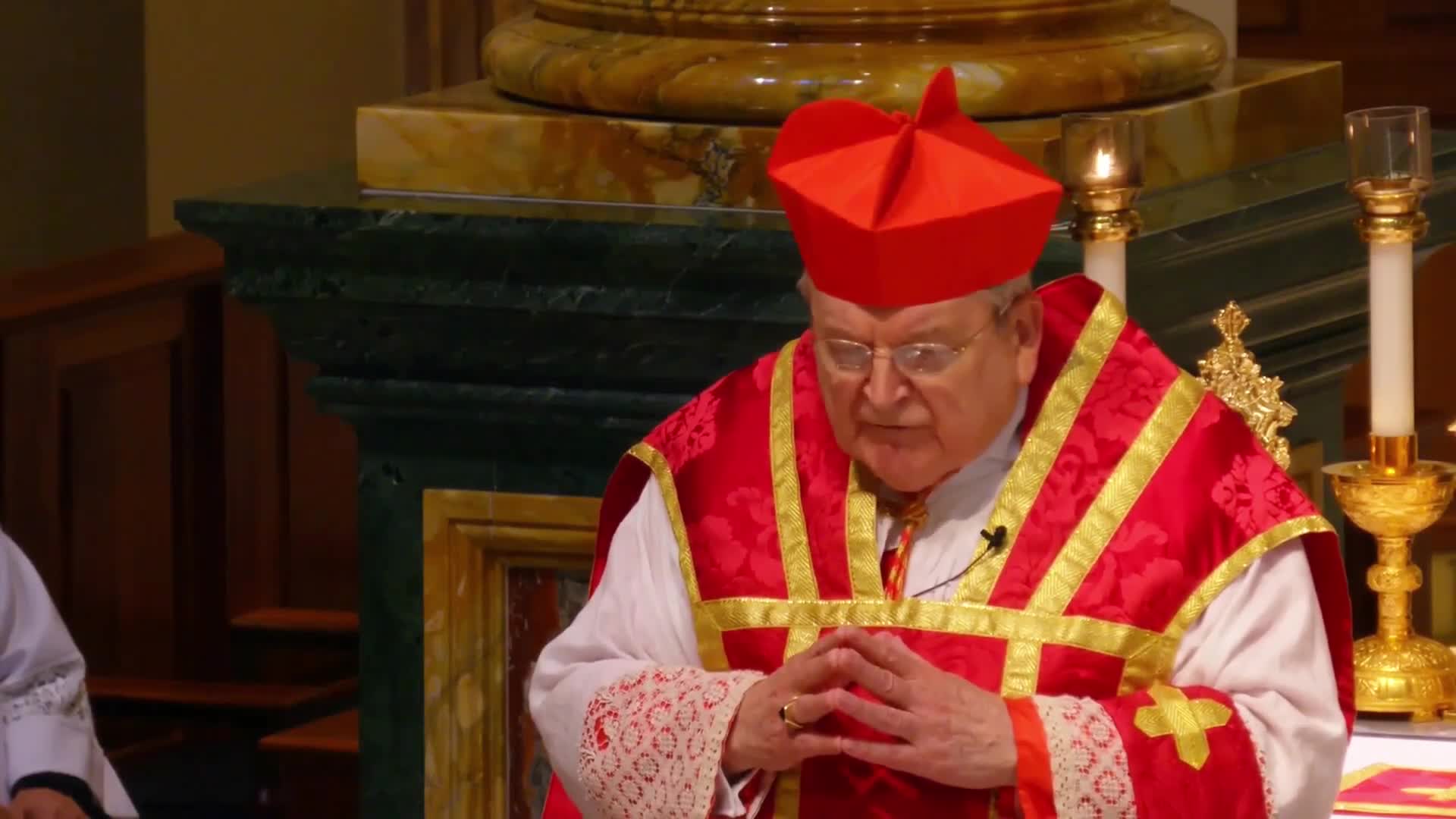 The Precious Blood of Jesus Transforms Lives ¦ Cardinal Burke's Homily
