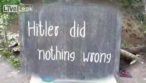 Hitler Did Nothing Wrong
