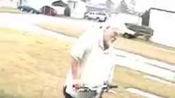 Angry Grandpa can't ride a bike Angry Grandpa can't ride a bike