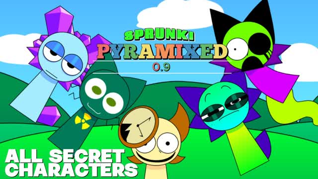 INCREDIBOX SPRUNKI PYRAMIXED 0.9 | SPRUNKI UNLOCK ALL SECRET CHARACTERS part 1