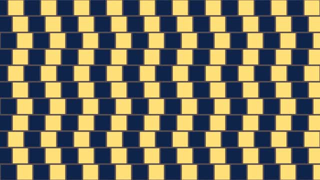 Making optical illusions in Blender N°16: Café Wall