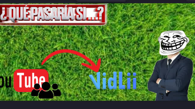 que pasaría si los usuarios de youtube se pasaran a vidlii
