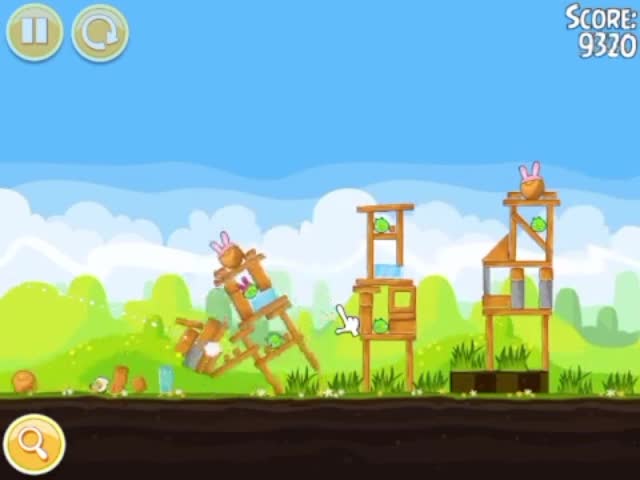 angry birds seasons - easter eggs (completo)