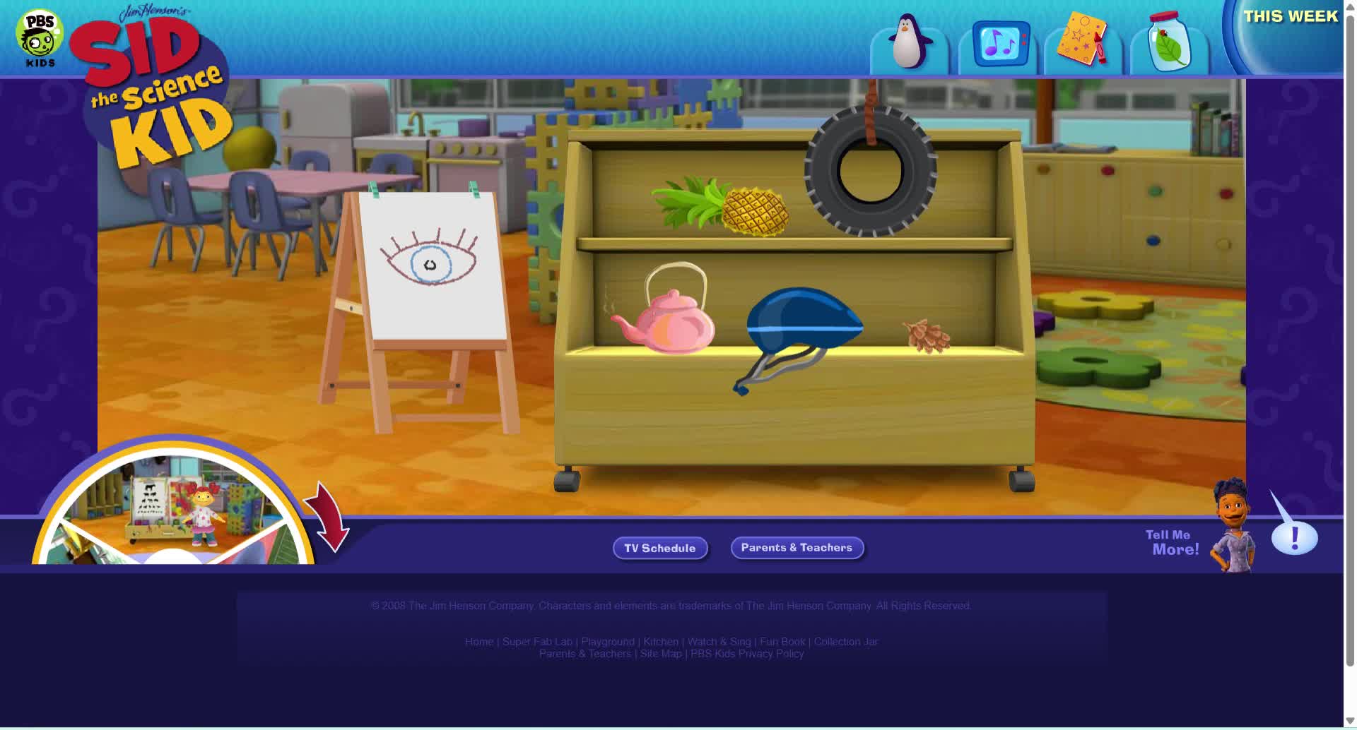 Sid the Science Kid Website