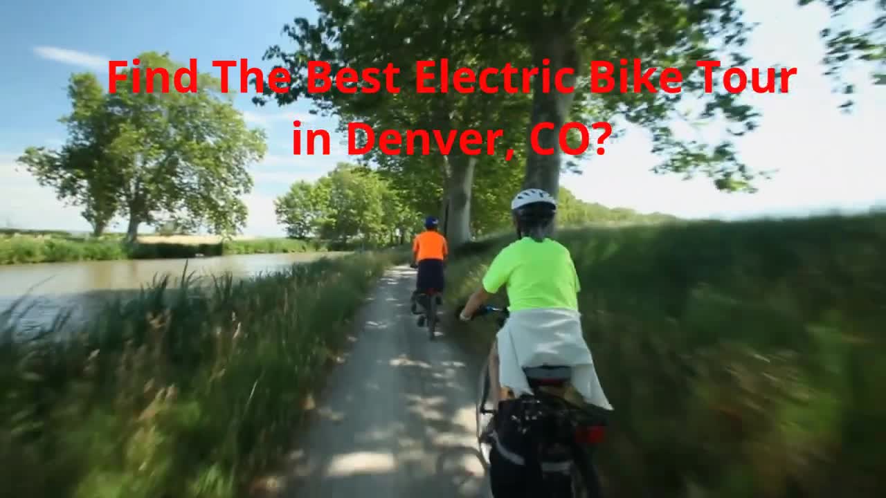 Colorado eBike Tours - Best Electric Bike Tour in Denver