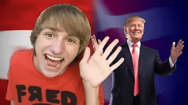Donald Trump vs Fred Figglehorn. Epic Rap Battles: Video Games vs History