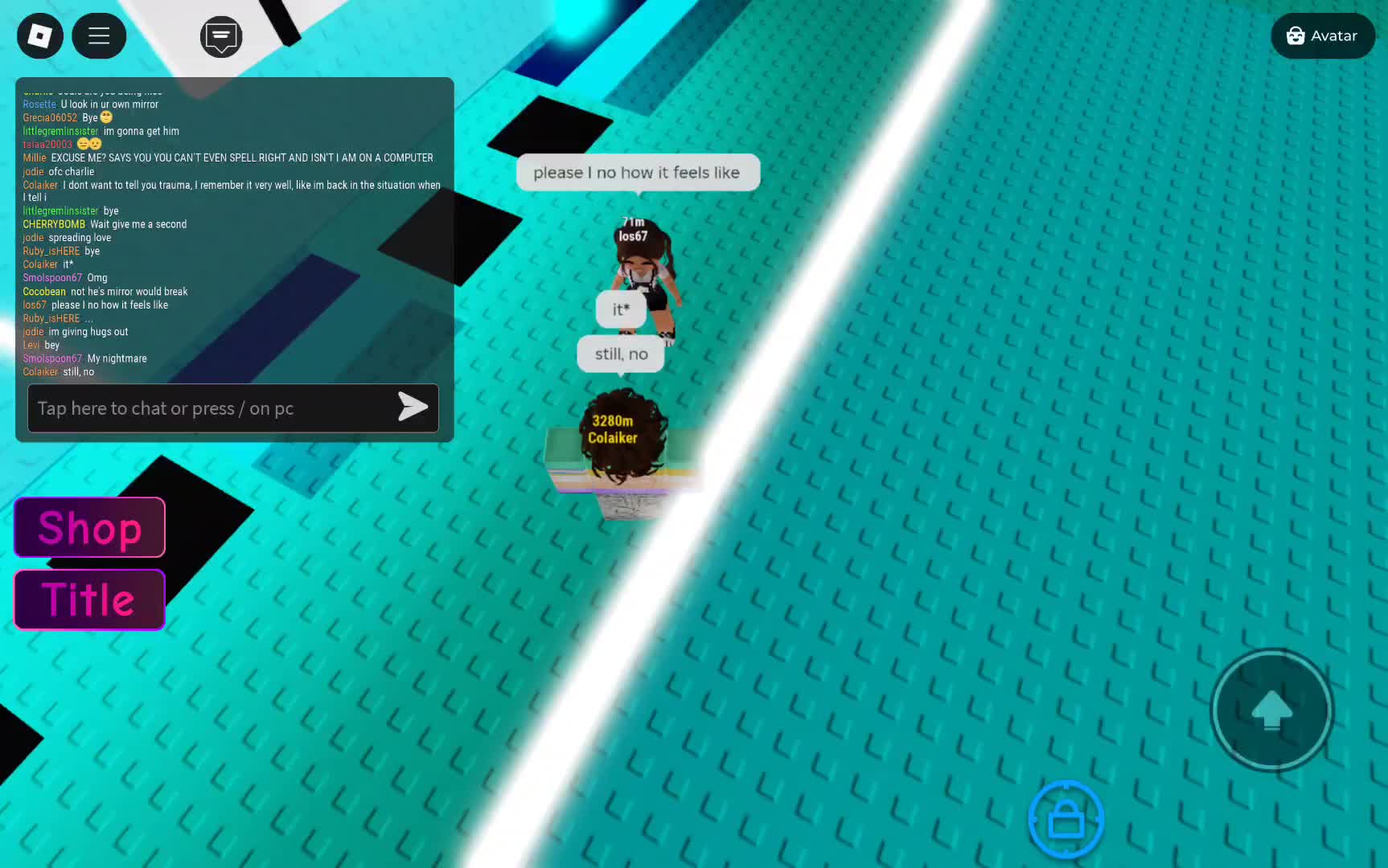 Idiot asks me to tell my trauma