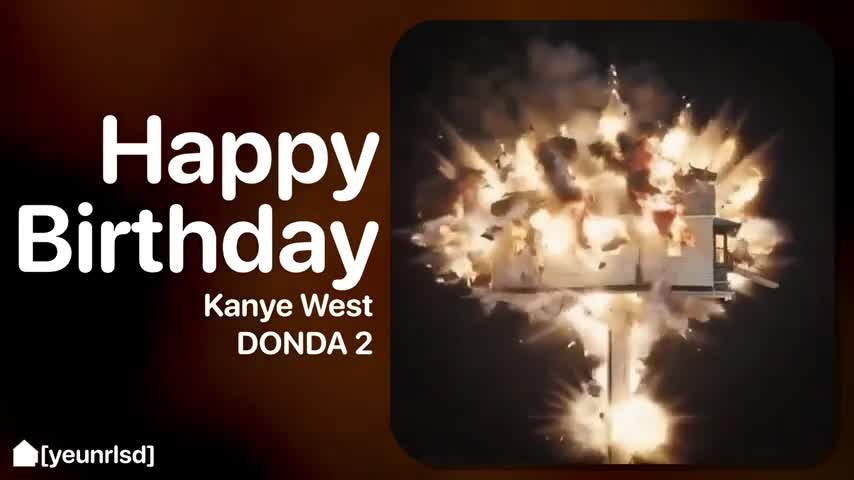 Kanye West - Happy Birthday (prod. Digital Nas) | DONDA 2