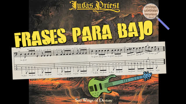 Acompañamiento para bajos - Sad Wings Of Destiny (Judas Priest)