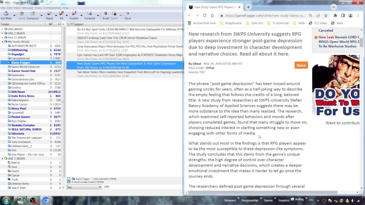 VNS: Just The News – Budgets Are Too Big And The Crunch Is Starting (April 1, 2026: Part 1)